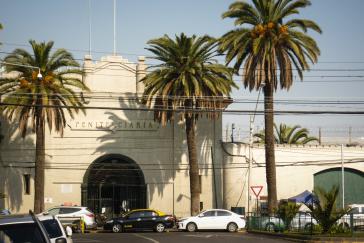 Haupteingang des Gefängnis von Santiago
