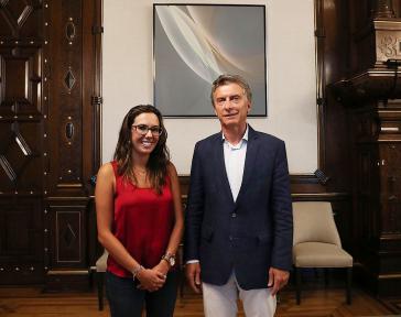 Der damalige argentinische Präsident Macri empfing Trotta am 29. Januar 2019, nur sechs Tage nach Guaidós Selbsternennung