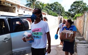 Kollektiv organisierte Lebensmittelspenden: Das Coletivo Força Tururu klärt auf und mobilisiert Spenden