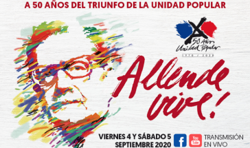 "Allende lebt" war das Motto der Demonstration am 4. September in Santiago