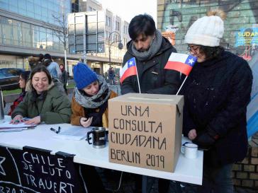 Bürgerbefragung zu einer neuen Verfassung für Chile im Dezember 2019 in Berlin