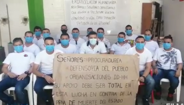 Politische Gefangene in Gefängnis in Cúcuta sind am Montag in Hungerstreik getreten