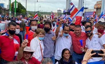 Die Proteste in Costa Rica gegen die Verhandlungen mit dem IWF reißen nicht ab