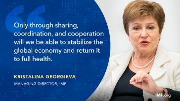 IWF-Chefin Kristalina Georgiewa propagiert Kooperation angesichts der Coronavirus-Pandemie, aber Venezuela soll keine Hilfe erhalten
