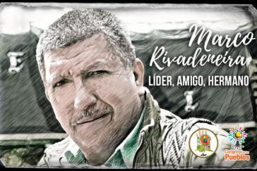Marcos Rivadeneira, Mitglied des Vorstands des "Nationalen Agrarkoordinators", wurde am 19. März ermordet