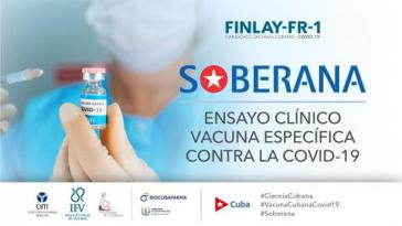 "Soberana" (Souverän) ist der Name des in Kuba entwickelten Imfpstoffes gegen Covid-1ß, der jetzt klinisch getestet wird