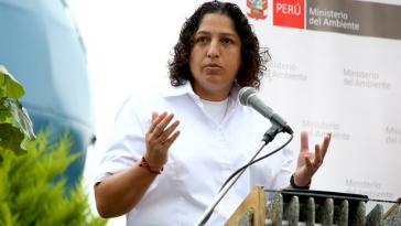 Umweltministerin Fabiola Muñoz betont die Wichtigkeit des Abkommens von Escazú