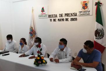Pressekonferenz von Fonatur zum Beginn der Bauarbeiten für den Tren Maya in Zeiten der Corona-Pandemie