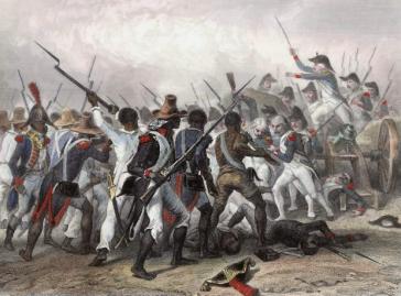In der Schlacht von Vertières besiegte das Indigene Heer im Jahr 1803 Frankreich