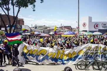 Cali wurde zum Epizentrum der Proteste in Kolumbien