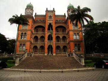 Der Hauptsitz der Stiftung Oswaldo Cruz (Fiocruz) in Rio de Janeiro