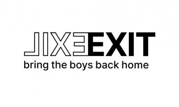 Logo der Kampagne "ExilExit - bring the boys back home"