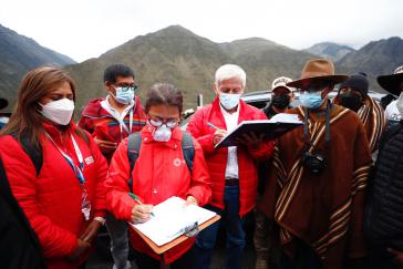Eine Verhandlungsdelegation der Regierung konnte vor Ort eine Übereinkunft für die Aufhebung der Blockade der Kupfermine Antamina in Peru erzielen
