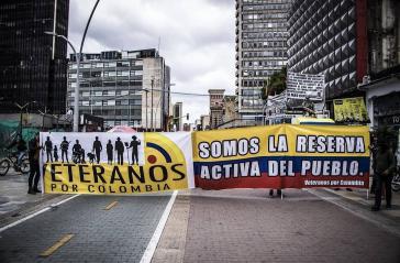 "Veteranen für Kolumbien: Wir sind die aktive Reserve des Volks"