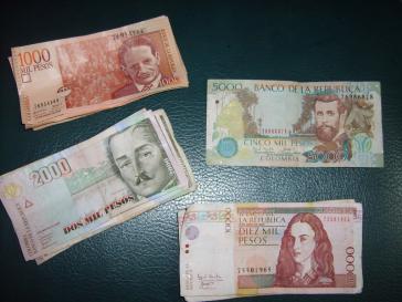 Verliert gegenüber dem US-Dollar an Wert: der Kolumbianische Peso