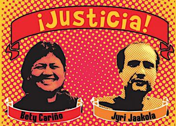 Weiter Straflosigkeit im Mordfall Alberta Bety Cariño Trujillo und Jyri Jaakkola