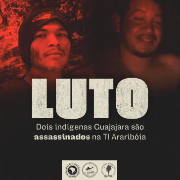 Auch auf Social Media wird um die beiden getrauert. "Trauer - zwei Guajajara-Indigene wurden im Gebiet Araribóia ermordet"