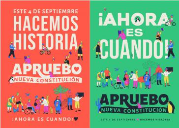 Rund 100 Organisationen der sozialen Bewegungen bilden das Bündnis "Apruebo Nueva Constitución"