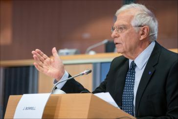 Josep Borrell, seit 1.12.2019 Hoher Vertreter der EU für Außen- und Sicherheitspolitik und Vizepräsident der Kommission von der Leyen