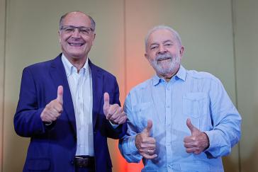 Alckmin und Lula wollen zusammen den rechten Präsidenten Jair Bolsonaro beerben