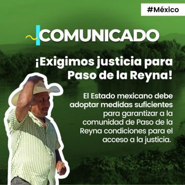 Filogonio Martínez Merino, Umweltschützer und ehemaliger Präsident des Dorflandrats von Paso de la Reyna