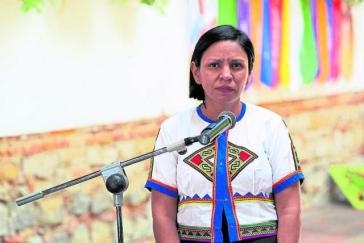 Die indigene Anwältin Patricia Tobón Yagari wird Leiterin des Referats für die Opfer des bewaffneten Konflikts