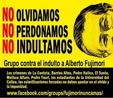 Organisierte Proteste in Peru gegen eine Begnadigung von Alberto Fujimori