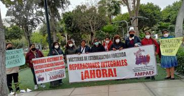 Die Vereinigung der von Zwangssterilisationen betroffenen peruanischen Frauen hat sich seit vielen Jahren für eine Wiedergutmachung eingesetzt
