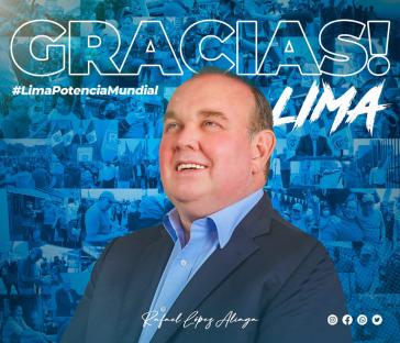 Der künftige Bürgermeister von Lima: Rafael López Aliaga