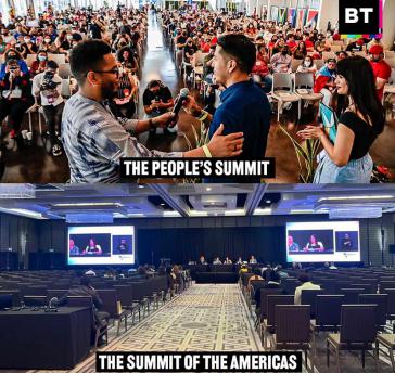 OAS-Gipfel und "Gipfel der Völker der Amerikas" in Los Angeles