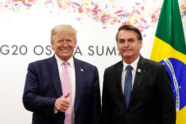 Best friends: Trump und Bolsonaro, hier beim G20-Gipfel im Juni 2019 in Osaka, Japan