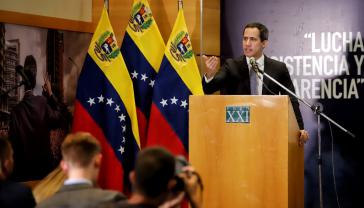 Juan Guaidó: Der Auftritt als Interimspräsident ohne Rückhalt