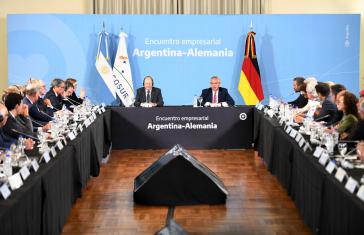 Lithium Ja, Waffen für die Ukraine Nein: Scholz und Präsident Fernández beim argentinisch-deutschen Unternehmertreffen