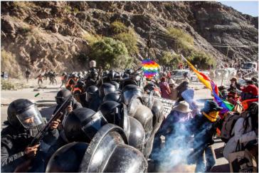 Die Proteste gegen Gouverneur Morales und die Verfassungsreform reißen nicht ab