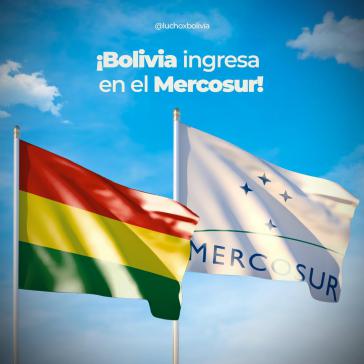 Bolivien ist jetzt Vollmitglied des Wirtschaftsbündnisses Mercosur