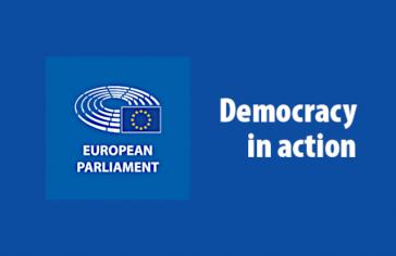 "Europaparlament - Demokratie in Aktion": Die beiden Profilbilder des EP-facebook-Accounts (Montage)