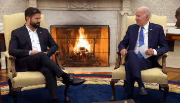 Chiles Präsident besuchte gerade US-Präsident Joe Biden