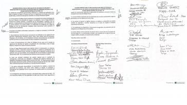 Die 11 Punkte-Vereinbarung zwischen Regierung und Zentralem Generalstab der Farc
