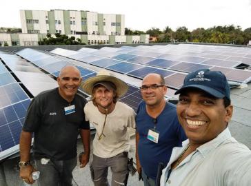 Solarenergie-Anlage in Kuba