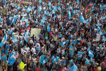 In Guatemala gehen die Proteste nach den Präsidentschaftswahlen weiter
