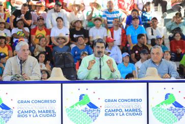 Präsident Maduro beim Kongress