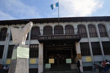 Entschied zweimal gegen Semilla: Das Verfassungsgericht in Guatemala
