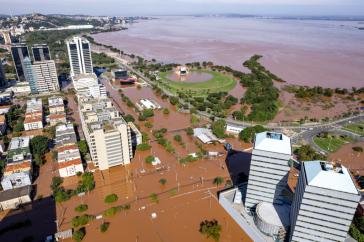 Die Bewohner von Porto Alegre leiden auch unter Mangel an Strom und Trinkwasser