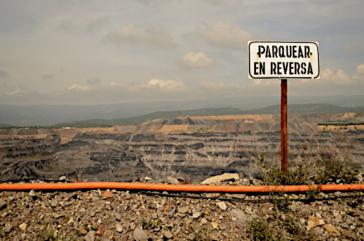 Kohlemine über Tage in Cerrejón, Kolumbien