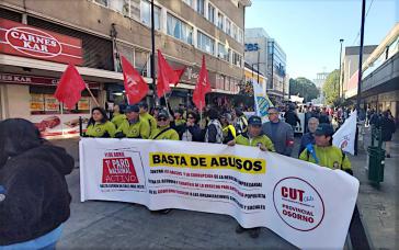 Der Gewerkschaftsverband CUT hatte zu landesweiten Protesten aufgerufen
