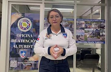 In San José soll ein neu eingerichtetes "Betreuungsbüro für Touristen" der Polizei das Sicherheitsgefühl verstärken