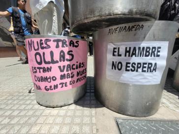 "Unsere Töpfe sind leer, der Hunger wartet nicht": Protest gegen Kürzungspolitik der Regierung Milei