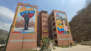 Teil der Gran Misión Vivienda: Im neuen Wohnblock "Jorge Rodríguez Padre" gibt es 48 Wohnungen