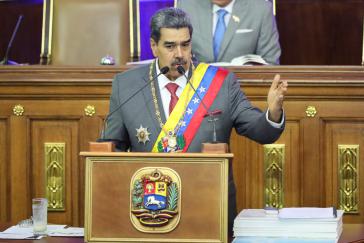 Maduro präsentierte im Parlament den "Plan 7-T für die Transformation und Erholung Venezuelas"