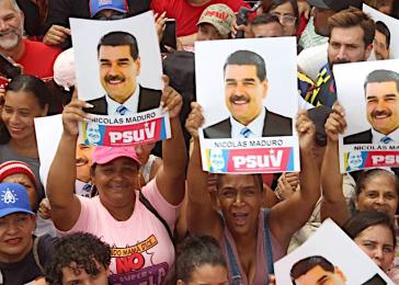 Kundgebung der PSUV in Maracay